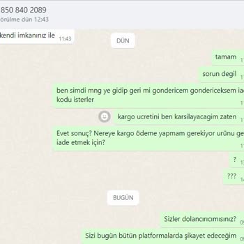 Hoppibebe Geri İade Hakkında Bilgi Vermiyorlar