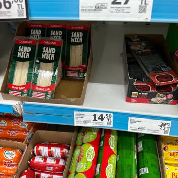 A101 Etiketsiz Fiyatsız Ürün