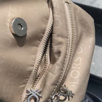 Benetton Marka Çanta Hatalı Fermuar