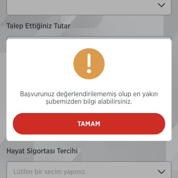 Ziraat Bankası Dijital Kredi Sorunu