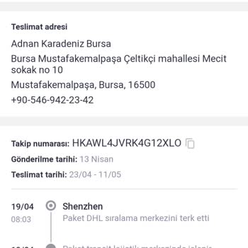 Joom 2 Ay Oldu Sipariş Gelmedi