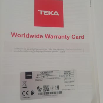 Teka Elektrikli Ocak Garanti Bitiminde Bozuluyor