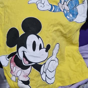 Pembe Mavi Çocuk Giyim Baskılı Takımların Renklerinin Atması