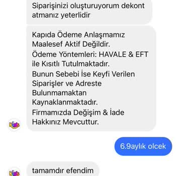 Kids & Çocuk (Butikidshop) Ürün Gönderilmedi, Para İade Edilmedi