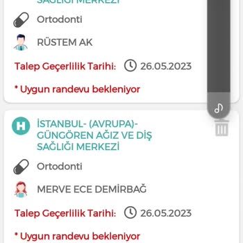 MHRS Randevu Talebi Hastane Ve Doktor Randevu Sistemde Görünmüyor