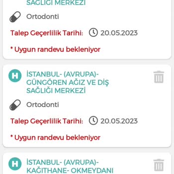 MHRS Randevu Talebi Hastane Ve Doktor Randevu Sistemde Görünmüyor