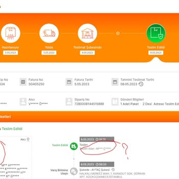 MNG Kargo Paketimi Kimlere Teslim Ettin?