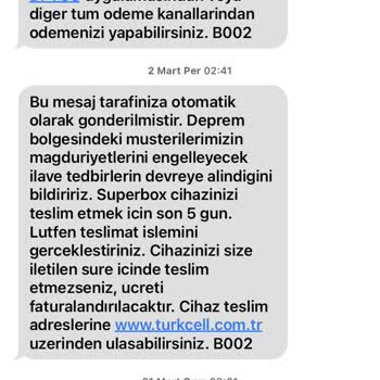 Turkcell Süper Box Cihaz Parası.