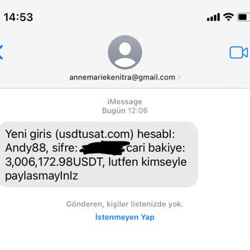 Usdtusat.com İzinsiz Hesap Açılışı