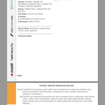 Arçelik Buzdolabı Bitmeyen Arızası