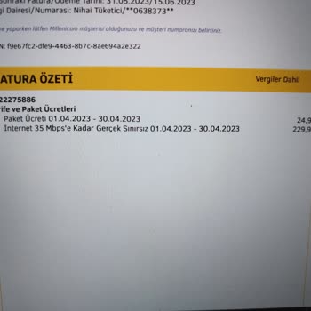 Millenicom Fatura Artışı