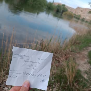 Avanos Belediyesi Sarıhıdır Irmak Kenarında Ücret Toplama