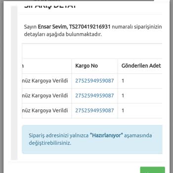 PTT Kargo Aramalarıma Cevap Verilmiyor Ve Kargom Dağıtıma Çıkmıyor.