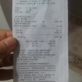 Onur Market Müşteriyi Yanıltma Ve İade Problemi