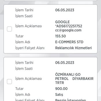 Google Ads Kartımdan Para Çekti