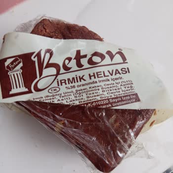 Beton Helva Kakaolu Yaz Helvası Ambalaj Kokusu