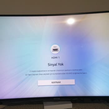 Samsung Televizyon Belli Kısım Kararması