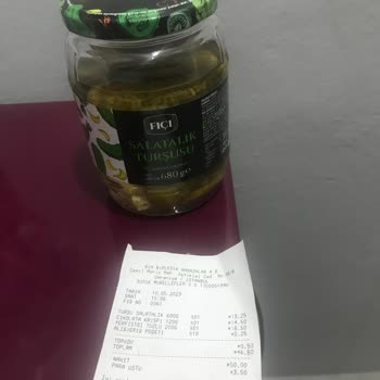 BİM Salatalık Turşusunun Acı Olması