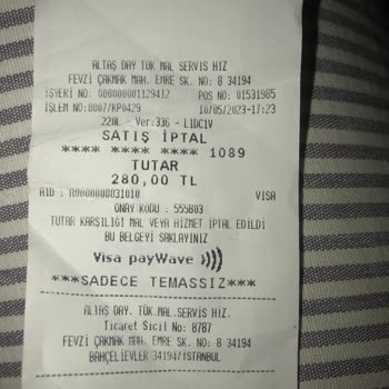 Arçelik Altaş Day. Türk. Malları Yenibosna Servis Şikayetçiyim