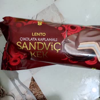 BİM'den Aldığım Lento Sandviç Kek İn Eksik Çıkması