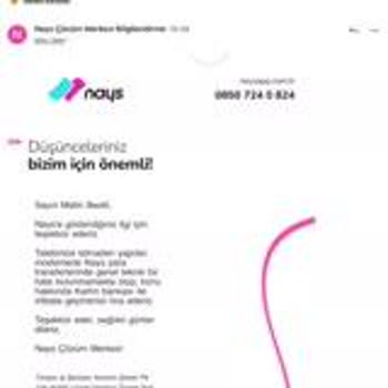 Nays Yaptığım İşlem Hesabımda Gözükmüyor