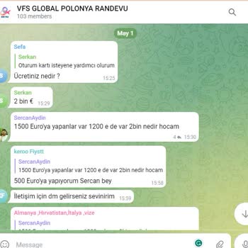 VFS Global Polonya D Tipi Ulusal Vize Başvurusu Randevu