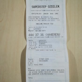 SuperStep Converse Marka Ayakkabı Yanlardan Yırtılması