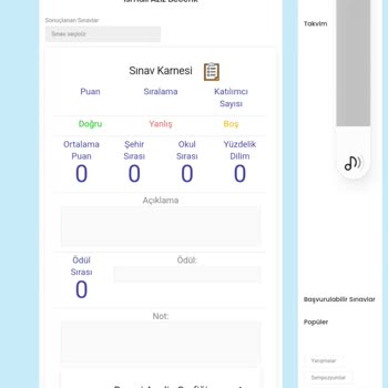 Kanguru Matematik Kanguru Fen Sınav Sonucu Olmaması