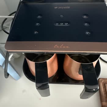 Arçelik Bakır Telve Çift Cezveli Kahve Makinesi