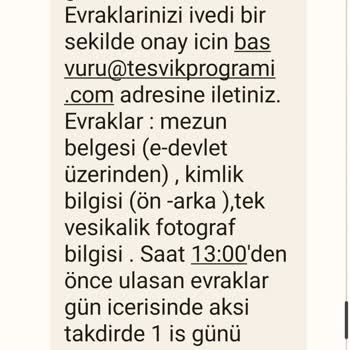 Teşvik Programı Kamu Personel Alımı İlanı