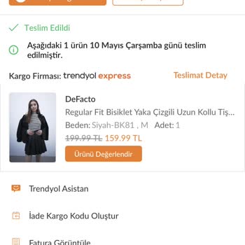 Trendyol Express Kargolarım Kayıp Elime Ulaşmadı
