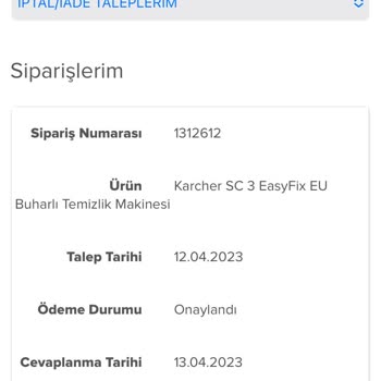 Evkur İnternetten Alışveriş Ücret İadesi