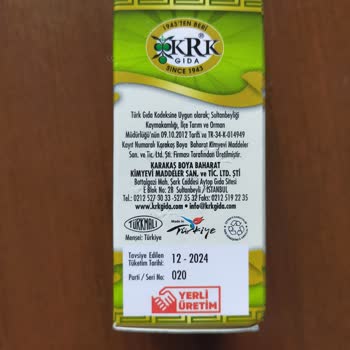 Krk Gıda Anason Aroması