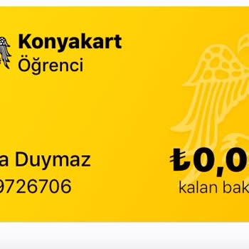 Konya Büyükşehir Belediyesi Atus E Dolum Bakiye Yükleme