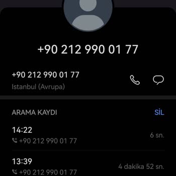 Digiturk'e Ait Olduğunu Söyleyen Numaradan Aranıp Yalan Bilgi Aldım