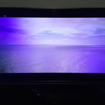 Arçelik TV'de 4 LED Panel Değişimi Sonrası Hala Mor Lekeler Var