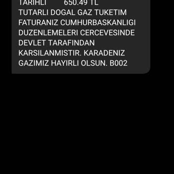 Bursa Gaz Abonelik Olmadan Mesaj Atıyor