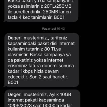 Türk Telekom GPRS Ve İnternet Falan Filanlar Kesintisi