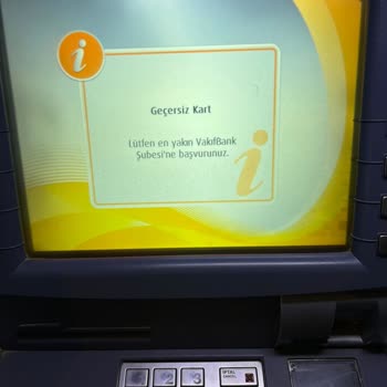 VakıfBank Platinum Plus Metal Kredi Kartı "Geçersiz Kart" Sorunu