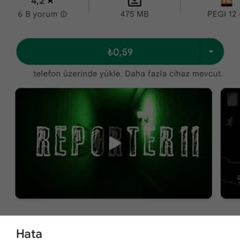 Google Play İşleminiz Tamamlanamıyor Hatası