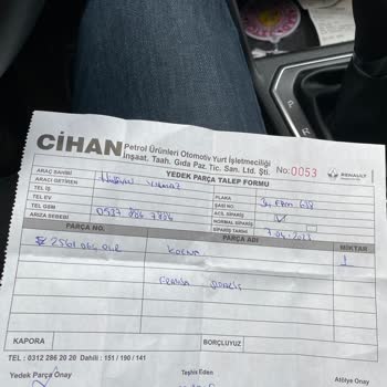 Cihan Otomotiv Ankara Renault-Dacia Cihan Grup 1 Aydır Bir Kornayı Getiremedi.