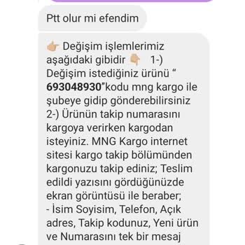 Ayakkabinvar (Instagram) Değişim İçin Yardımcı Olunmuyor
