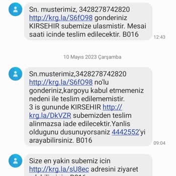 Aras Kargo Kargomu Teslim Etmiyor