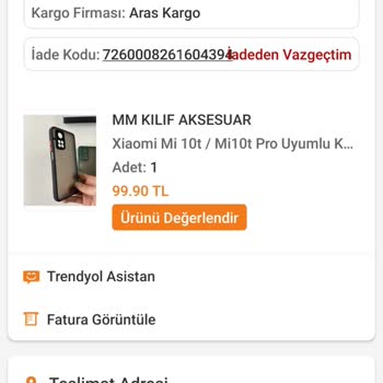 Trendyol Tüketici Haklarını Hiçe Sayıyor.