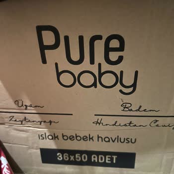 Purebaby Eksik Ve Yanlış Ürün Gönderdi Hatalarını Telafi Etmiyorlar.
