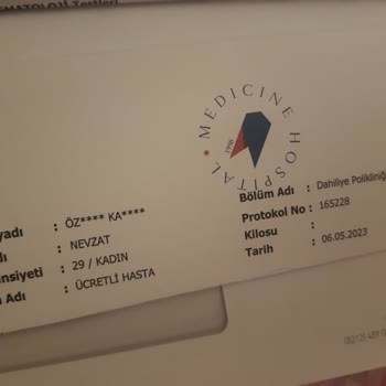 Medicine Hospital Medicine Nikah İşlemi İçin Röntgen Ve Tahlil Yaptı, Kabul Edilmedi!