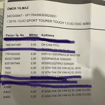 Renault 2019 Clio Kalitesiz Malzeme