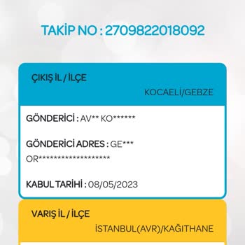 PTT Kargo Çağlayan Dağıtım Müdürlüğü Şikayet