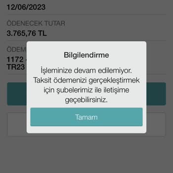 Garanti BBVA Erken Kredi Ödemesi Yaptırmıyor