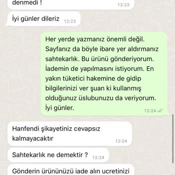 Nisantasibutiks.com İade Sekmesi Olduğu Halde İade Almıyoruz Diyorlar